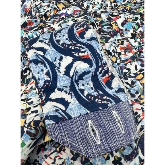 NWT Robert Graham WYNN  Abstract Geometric Classic Fit L/S Shirt Size 2XL  $198 - Picture 4 of 11